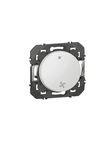 Interrupteur commande VMC Dooxie finition blanc LEGRAND 600007