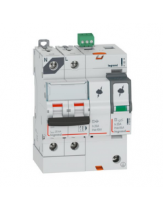 Parafoudre avec protection de court-circuit intégrée type T2 Imax 40kA 1P+N 320V~ 4 modules LEGRAND 412214 2