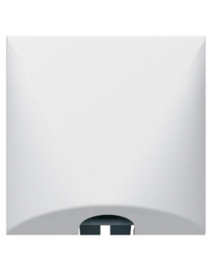 Sortie de câbles Mosaic 2 modules avec serre-câbles pour câble Ø12mm maximum et Ø4mm minimum blanc LEGRAND 099644