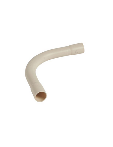 Cintre grand rayon 90° IP44 Ø16mm et rayon 55mm sable RAL1015 LEGRAND 06241