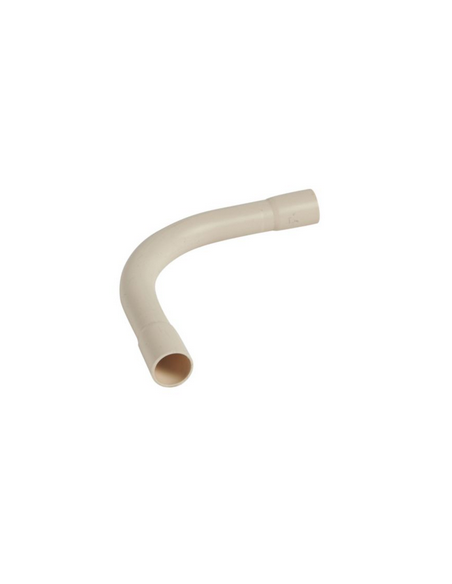 Cintre grand rayon 90° IP44 Ø16mm et rayon 55mm sable RAL1015 LEGRAND 06241