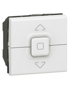 Interrupteur de volets roulants 500W maximum Mosaic 2 modules blanc LEGRAND 077026 2