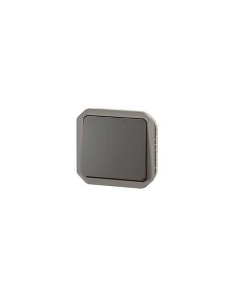 Interrupteur ou va-et-vient Plexo composable anthracite LEGRAND 070046