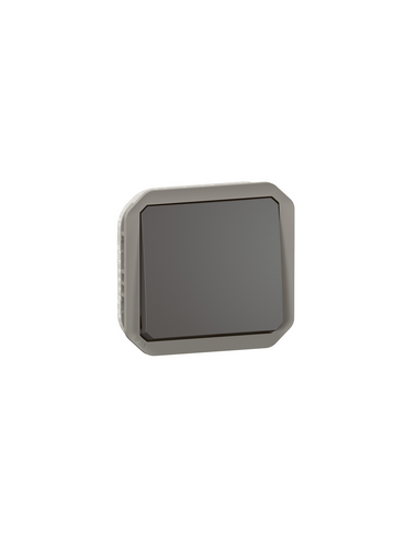 Interrupteur ou va-et-vient Plexo composable anthracite LEGRAND 070046