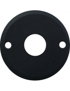 Rosace pour poignée de porte Noir Ronde Provence D.43 BDC BRIONNE 1050710NR 2