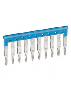 Peigne pour Bloc de jonction Viking 3 Vis et ressort 10 Blocs pas de 6 LEGRAND 037503 2