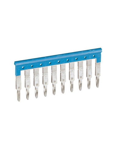 Peigne pour Bloc de jonction Viking 3 Vis et ressort 10 Blocs pas de 6 LEGRAND 037503