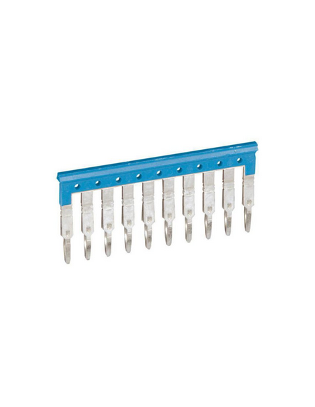Peigne pour Bloc de jonction Viking 3 Vis et ressort 10 Blocs pas de 6 LEGRAND 037503