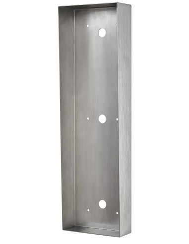 Cadre saillie inox avec visière pour...