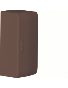Embout Marron pour moulure Ateha 20x50mm HAGER ATA205068014 2