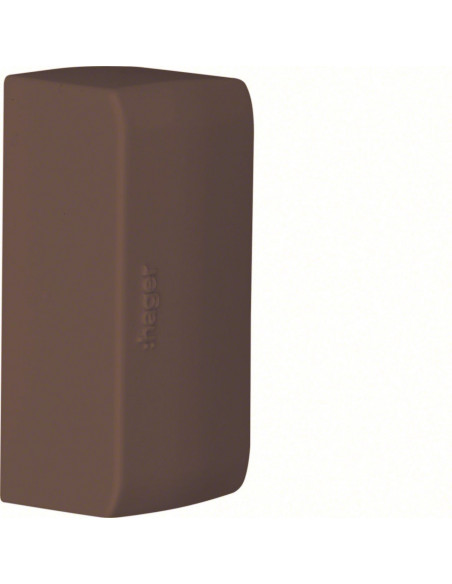 Embout Marron pour moulure Ateha 20x50mm HAGER ATA205068014