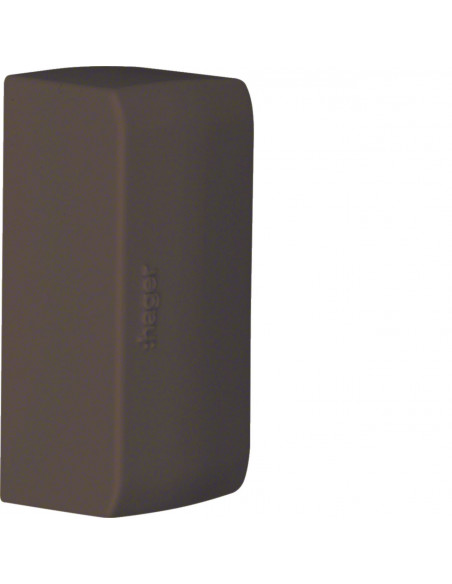 Embout Marron pour moulure Ateha 20x50mm HAGER ATA205068014