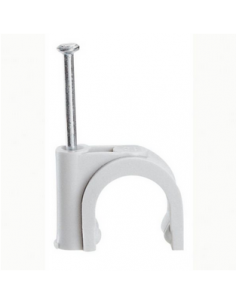 100 Attaches Fixfor grise RAL7035 pour câble rond Ø16mm LEGRAND 031532 2