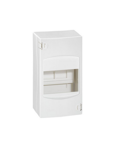 Coffret cache-bornes 4 modules blanc RAL9003 LEGRAND 001304