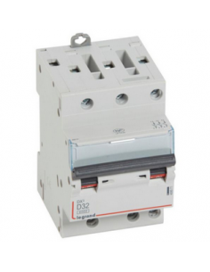 Disjoncteur DX³6000 arrivée haute et départ bas à vis 3 Pôles 400V~ 32A courbe D pour peigne HX³ optimisé LEGRAND 408071 2