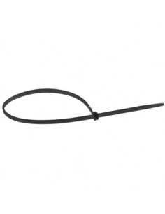 100 Colliers Colring noir à dentures intérieures largeur 4,6mm et longueur à plat 180mm LEGRAND 032022