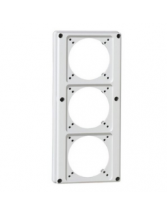Plastron P17 280x125mm pour 3 prises 16A pour un coffret P17 LEGRAND 057714