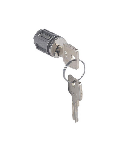 Barillet à clé pour poignée 034771 et 034772 pour armoire Altis pour clé n°421 LEGRAND 034785