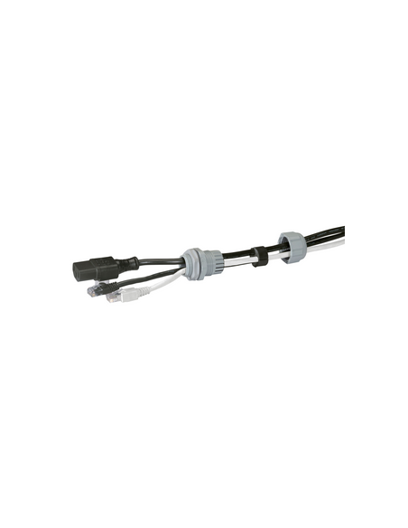 Presse-étoupe à entrées multiples plastique IP66 ISO25 RAL7001 LEGRAND 098049