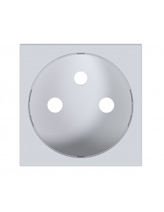Enjoliveur PC affleurante 2P+T - dune HAGER WXD106D