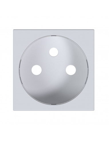Enjoliveur PC affleurante 2P+T - dune HAGER WXD106D