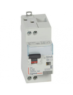 Disjoncteur différentiel monobloc DX³6000 arrivée haute et départ bas à vis U+N 230V~ 32A type AC 30mA LEGRAND 410788 2