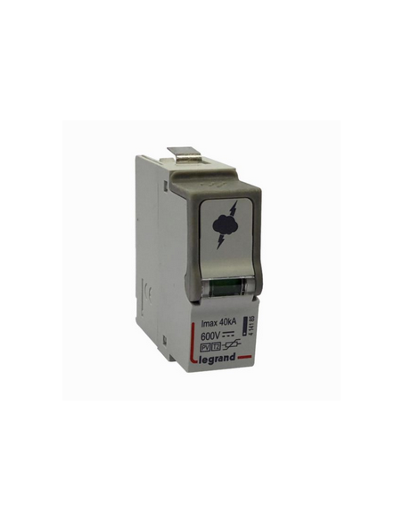 Cassette de rechange débrochable pour parafoudre référence 414155 LEGRAND 414185