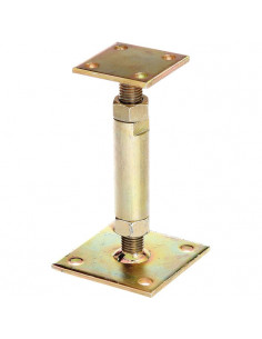 Pied de poteau sur platine...