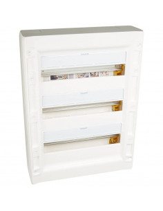 Coffret de distribution XL³125 3 rangées de 18 modules LEGRAND 401613