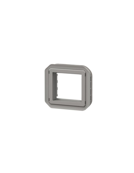 Adaptateur Plexo IP20 pour fonction Mosaic finition gris sans volet LEGRAND 069582L