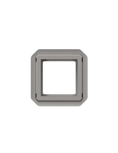 Adaptateur Plexo IP20 pour fonction Mosaic finition gris sans volet LEGRAND 069582L