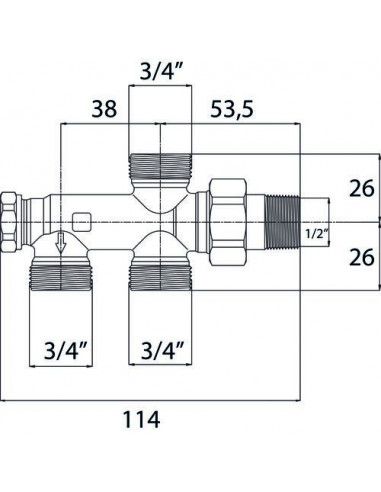 DISTRIBUTEUR MONOTUBE A RACCORDEMENT AU SOL