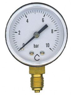 MANOMETRE RADIAL 8/13 0-10B D63 1365-63