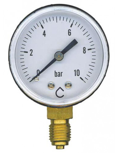 MANOMETRE RADIAL 8/13 0-10B D63 1365-63