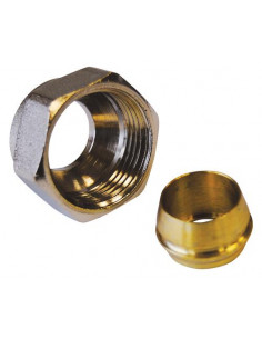 RACCORD A COMPRESSION POUR ROBINET THERMOSTATIQUES DANFOSS