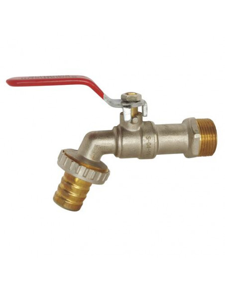 Robinet d'arrosage à boisseau sphérique 20/27 - 26/34 SOMATHERM