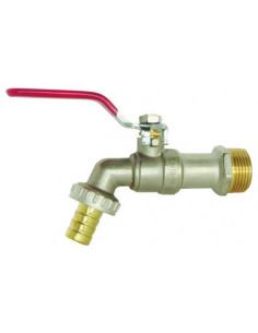 Robinet d'arrosage à boisseau sphérique à presse étoupe 20/27- 20/27 SOMATHERM 15-20-20