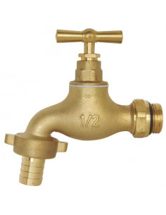 ROBINET D?ARROSAGE ORIENTABLE A PRESSE ETOUPE AVEC RACCORD AU NEZ