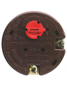 THERMOSTAT UNIPOLAIRE EMBROCHABLE A SONDE RIGIDE TYPE TSE