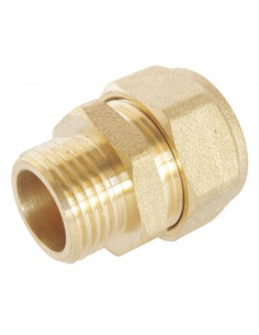 RACCORD A COMPRESSION LAITON MALE
