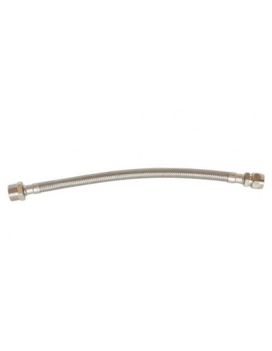 FLEXIBLE SANITAIRE 1 RACCORD MALE 1 RACCORD BICONE POUR CUIVRE 2985-07