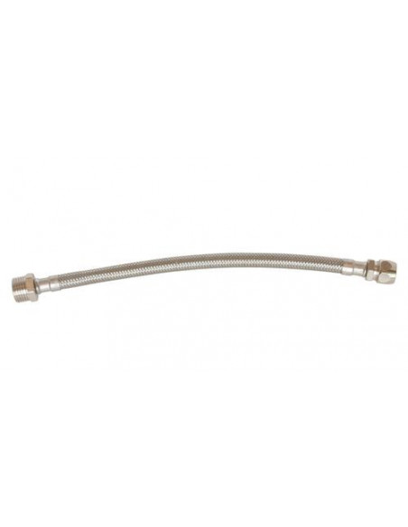 FLEXIBLE SANITAIRE 1 RACCORD MALE 1 RACCORD BICONE POUR CUIVRE 2985-07