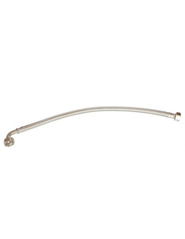 FLEXIBLE SANITAIRE 1 ECROU TOURNANT FEMELLE - 1 COUDE ECROU TOURNANT