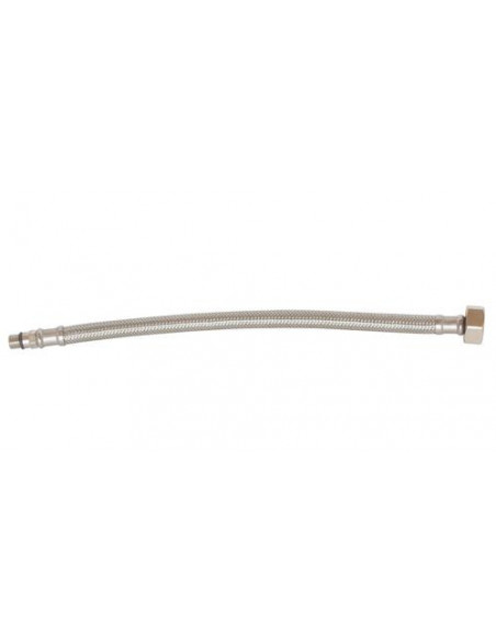 FLEXIBLE SANITAIRE 1 ECROU TOURNANT FEMELLE - 1 RACCORD MALE 10/100
