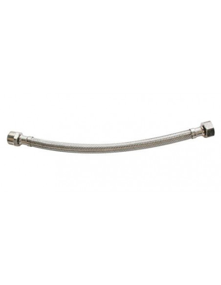 FLEXIBLE SANITAIRE 1 ECROU TOURNANT FEMELLE - 1 RACCORD MALE