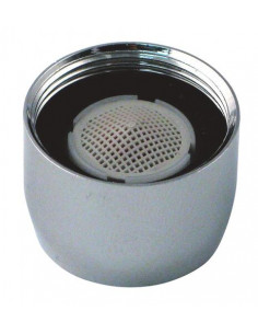 AERATEUR DE BEC CHROME F22/100 - RH - DEBIT 4L/MIN