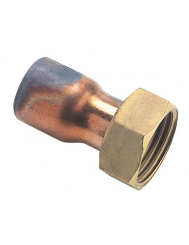 RACCORD DROIT 2 PIECES AVEC ECROU PRISONNIER - 359 GLCU