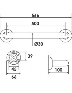 BARRE DE MAINTIEN RH 2