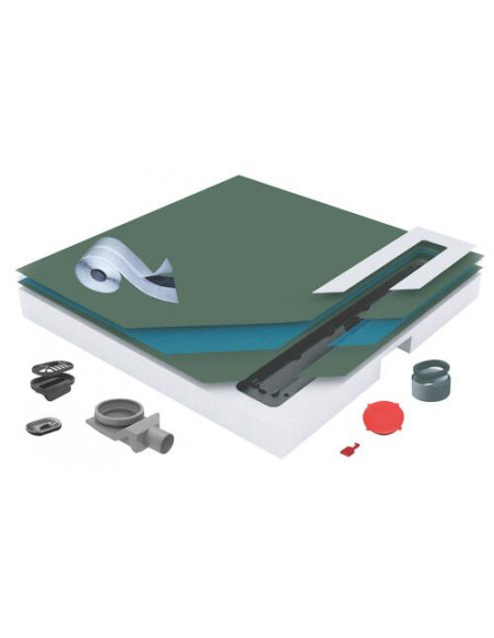 KIT RECEVEUR A CARRELER 900X900 80/95 502012025