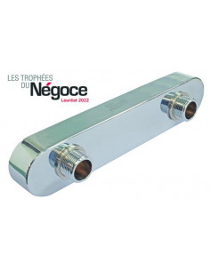 Adaptateur multi entraxe chromé ROLF 502511502 2